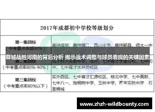 蓉城战胜河南的背后分析 揭示战术调整与球员表现的关键因素 蓉城战胜河南的背后分析 揭示战术调整与球员表现的关键因素